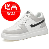 Zapatillas deportivas para hombre, zapatos con aumento de altura, transpirables, 6cm, 8cm, 2024