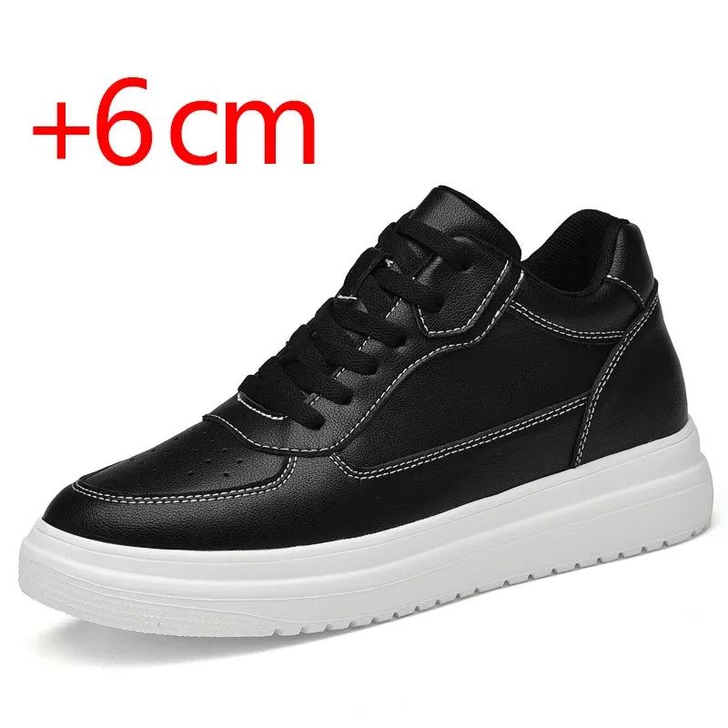 Zapatos deportivos con aumento de altura para hombre, nuevo estilo de otoño, plantilla con aumento de altura de 8cm, moda informal, deportes de talla grande, par de Halloween