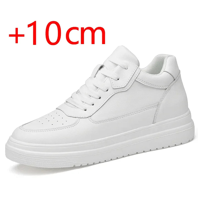 Zapatos deportivos con aumento de altura para hombre, nuevo estilo de otoño, plantilla con aumento de altura de 8cm, moda informal, deportes de talla grande, par de Halloween