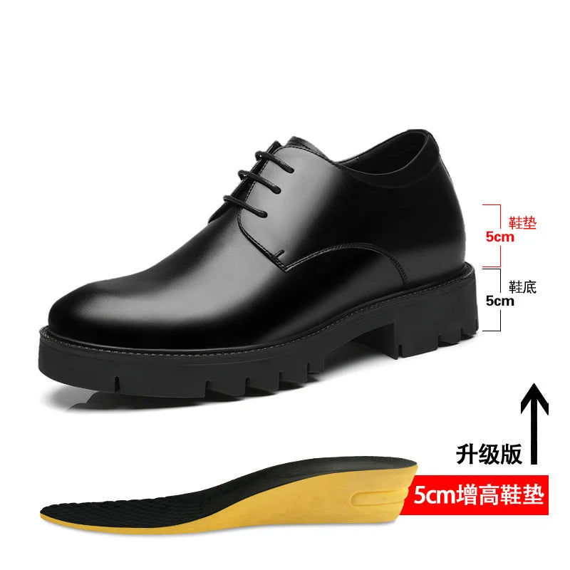 Mocasines elegantes con alza | +8 / +10 cm