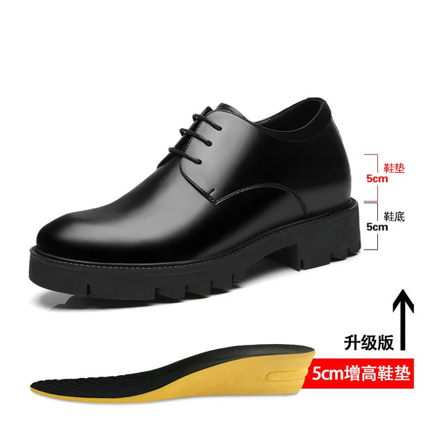 Mocasines elegantes con alza | +8 / +10 cm