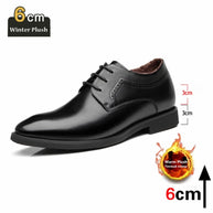 Zapatos Oxford con alza para hombre | +3 / +6 / +8 cm | Elegantes de vestir