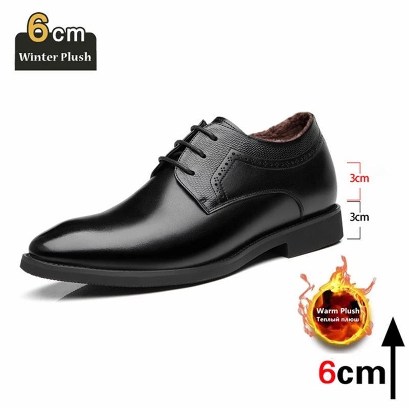 Zapatos Oxford con alza para hombre | +3 / +6 / +8 cm | Elegantes de vestir