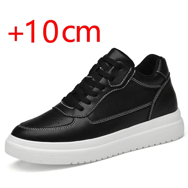 Zapatos deportivos con aumento de altura para hombre, nuevo estilo de otoño, plantilla con aumento de altura de 8cm, moda informal, deportes de talla grande, par de Halloween