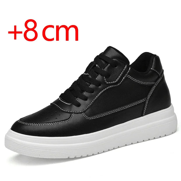 Zapatos deportivos con aumento de altura para hombre, nuevo estilo de otoño, plantilla con aumento de altura de 8cm, moda informal, deportes de talla grande, par de Halloween