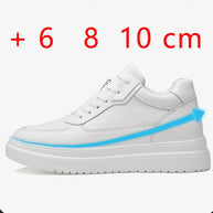 Zapatos deportivos con aumento de altura para hombre, nuevo estilo de otoño, plantilla con aumento de altura de 8cm, moda informal, deportes de talla grande, par de Halloween