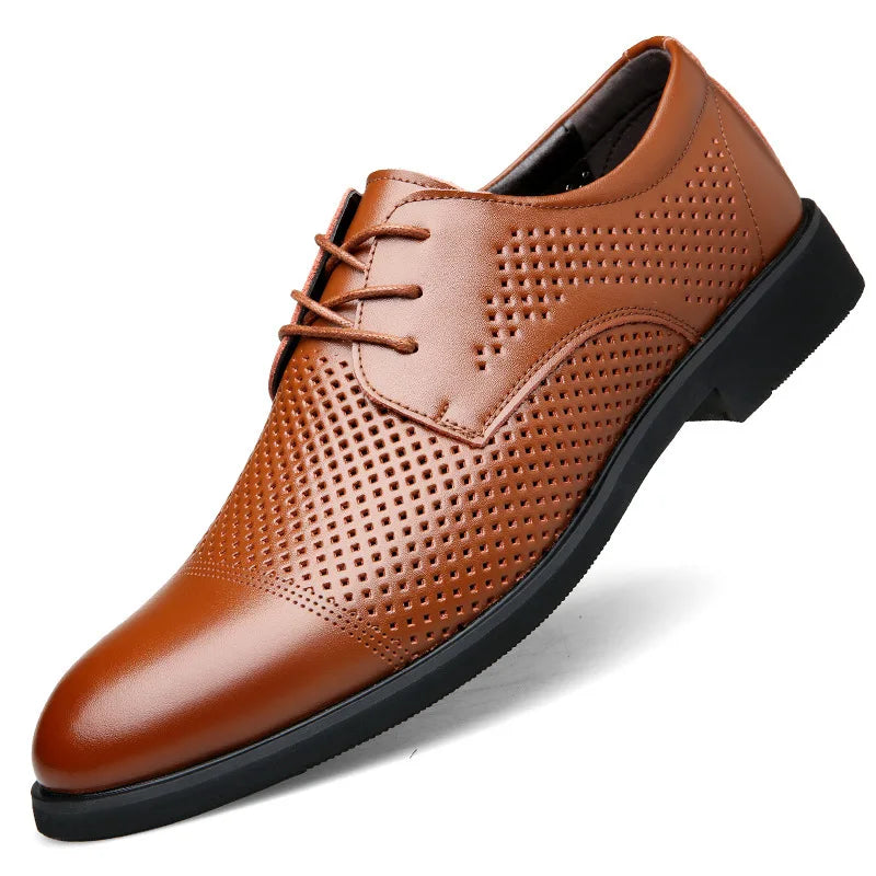 Zapatos Oxford con alza invisible para hombre | +6 cm | Elegantes de vestir