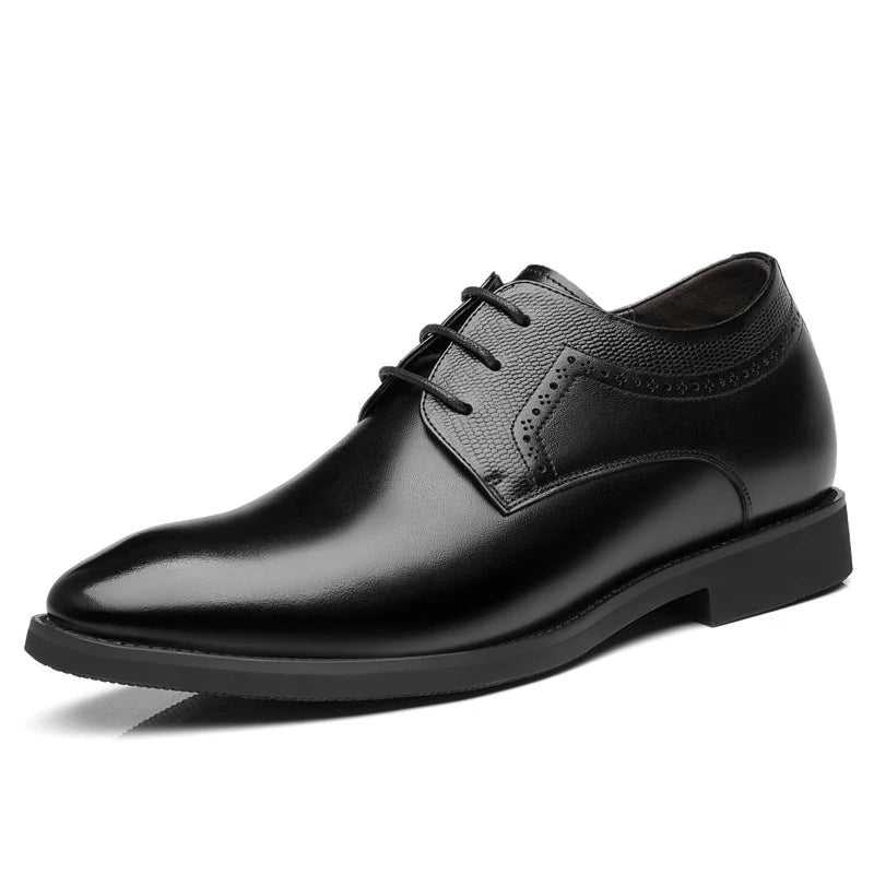 Zapatos Oxford con alza para hombre | +3 / +6 / +8 cm | Elegantes de vestir