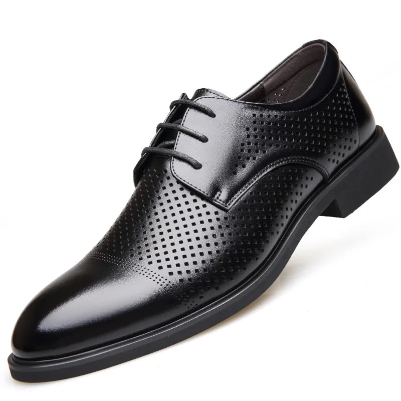 Zapatos Oxford con alza invisible para hombre | +6 cm | Elegantes de vestir