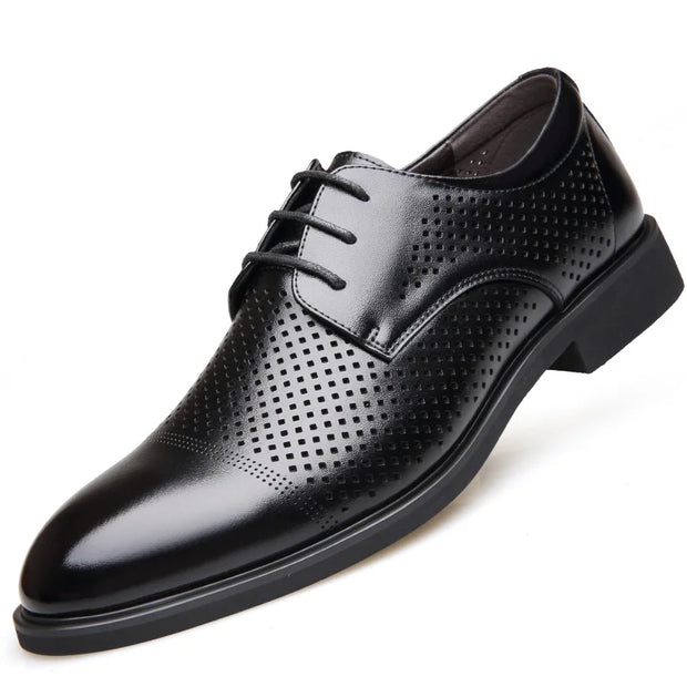 Zapatos Oxford con alza invisible para hombre | +6 cm | Elegantes de vestir