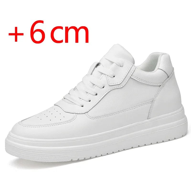 Zapatos deportivos con aumento de altura para hombre, nuevo estilo de otoño, plantilla con aumento de altura de 8cm, moda informal, deportes de talla grande, par de Halloween