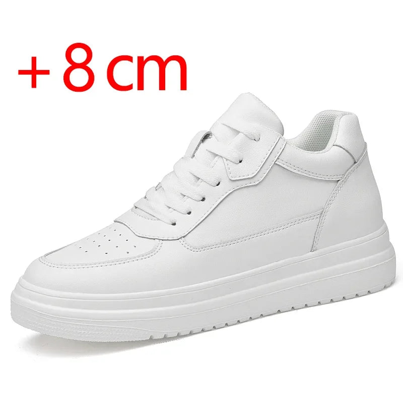 Zapatos deportivos con aumento de altura para hombre, nuevo estilo de otoño, plantilla con aumento de altura de 8cm, moda informal, deportes de talla grande, par de Halloween