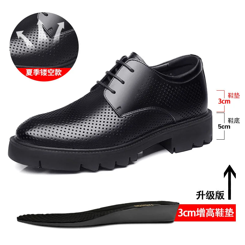 Mocasines elegantes con alza | +8 / +10 cm