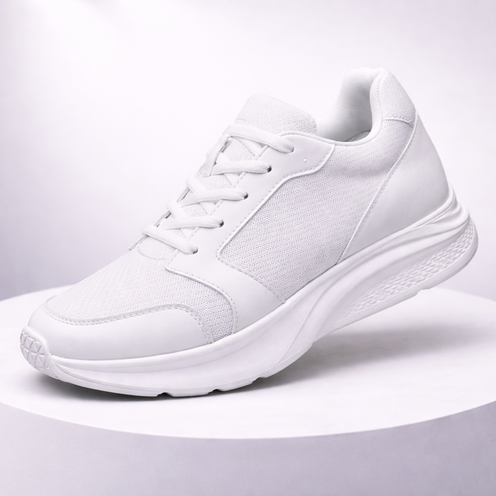 Zapatos con alzas para hombre, zapatillas deportivas con aumento de altura, zapatos deportivos informales de 10cm, zapatos invisibles con aumento interior para hombre de 8cm